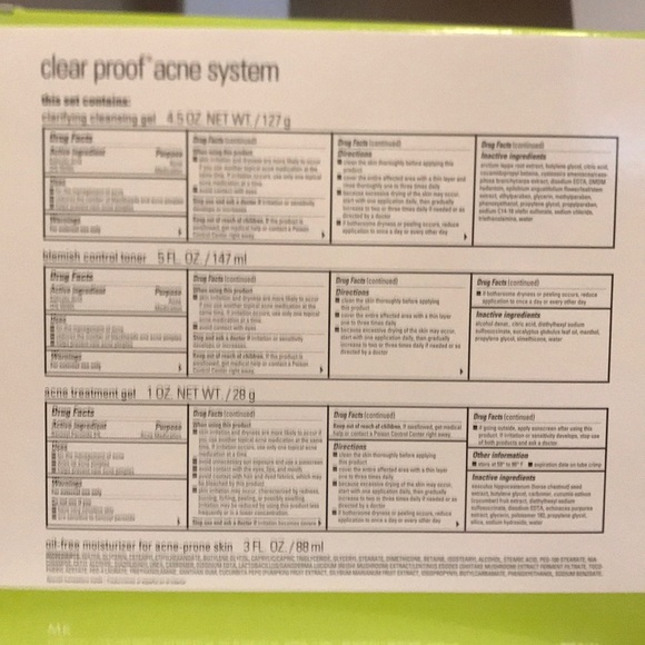 Mary Kay Clearproof acne system - Picture 3 of 3